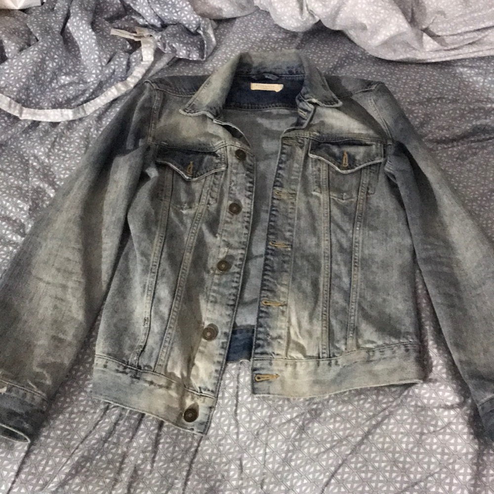 ALLSAINTS DENIM JACKET XS